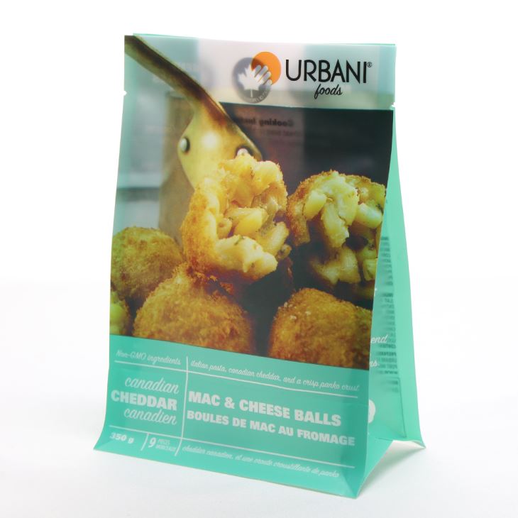 Flat Bottom Bag Pou boul fwomaj