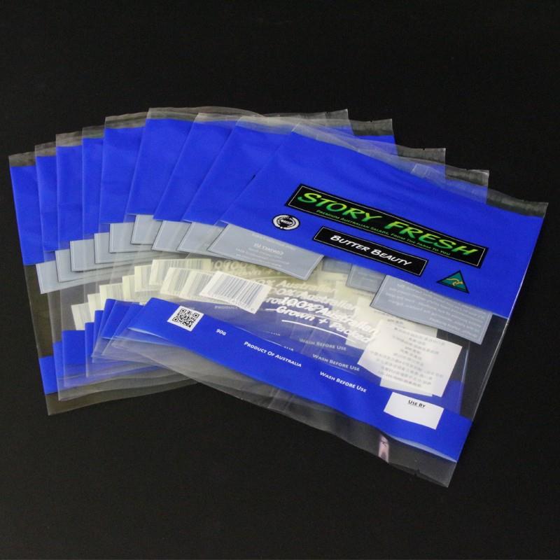 Biyo-zanmitay Fresh Legim plastik Bag Anti-bwouya Bio-friendly Fresh Vegetable Plastic Bags Anti-fog