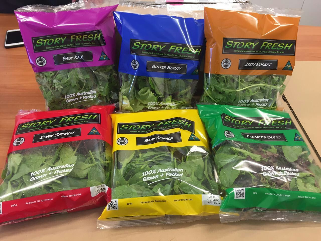 Biyo-zanmitay Fresh Legim plastik Bag Anti-bwouya Bio-friendly Fresh Vegetable Plastic Bags Anti-fog