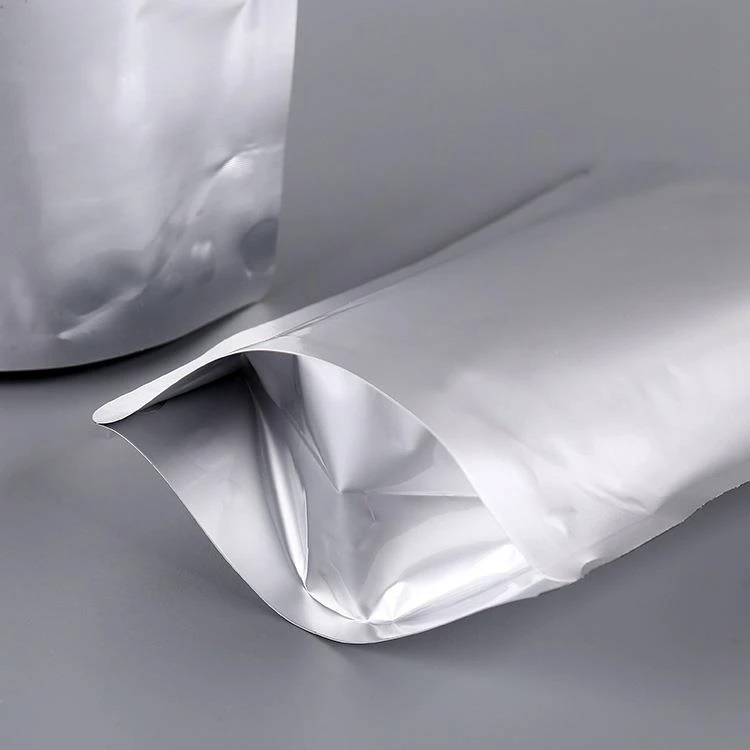 Wholesale kanpe Sak Sak ak Zip Wholesale Stand Up Food Pouch With Zipper