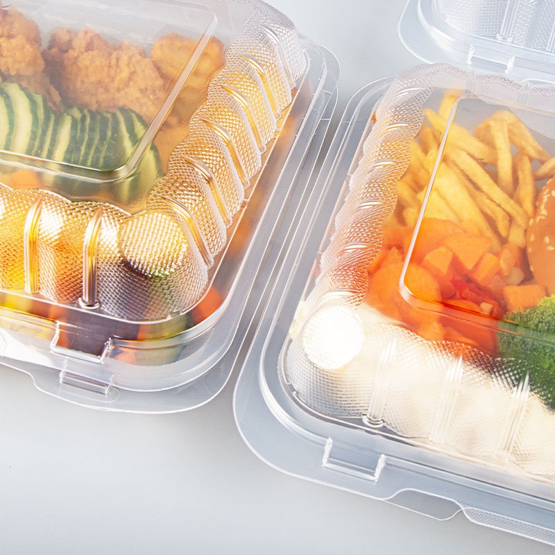 clear hinged container clear hinged container