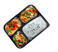 4 compartment food container