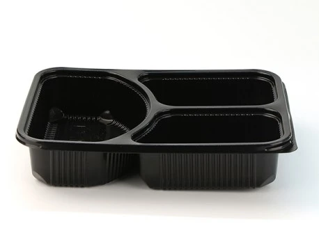 3 compartment disposable food containers