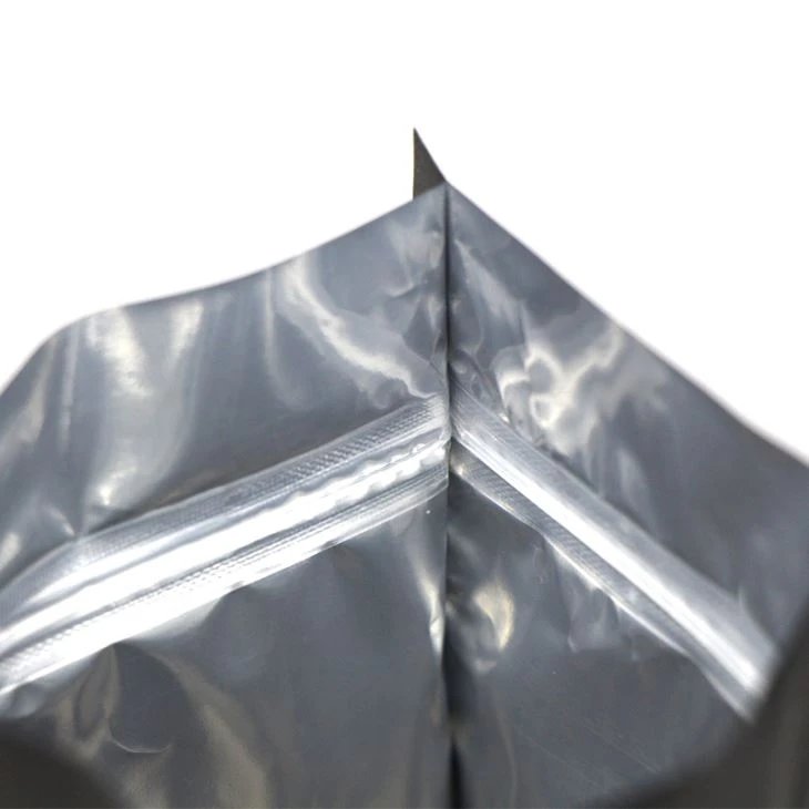 aluminum foil stand up coffee zipper pouch