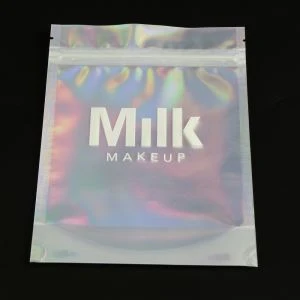 Plastic Make Up Bags With Clear Window And Zipper Lock