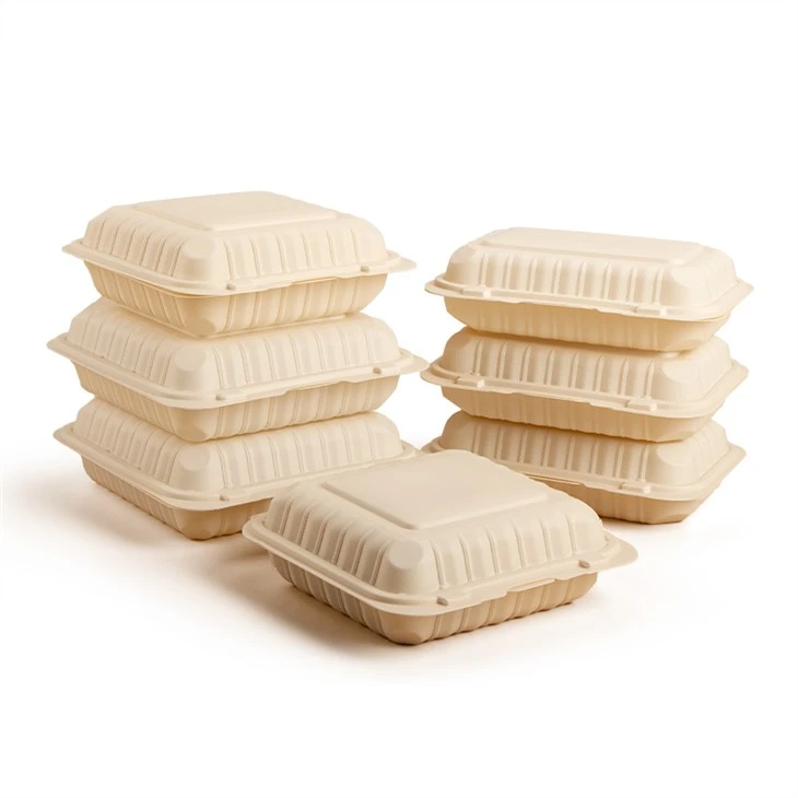 9x6inch Pp dispoze plastik veso Microwave Freezer Manje Mikwo-òganis manje pile veso manje ak fèmen Kouvèti