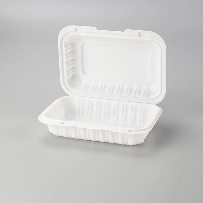 9x6inch Pp Disposable Plastic Container Microwave Freezer Lunch Box Stackable Food Storage Container With Lock Lid