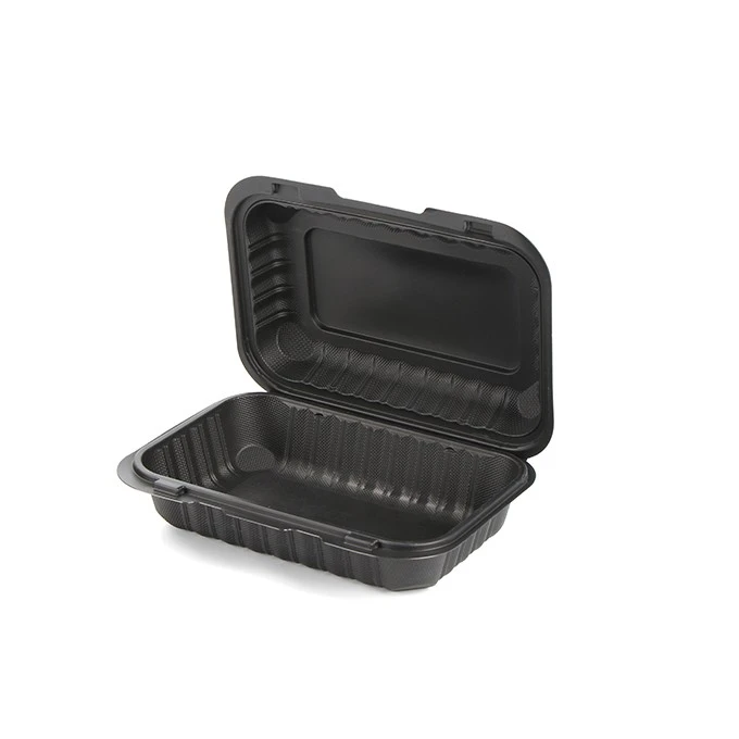 9x6inch Pp Disposable Plastic Container Microwave Freezer Lunch Box Stackable Food Storage Container With Lock Lid