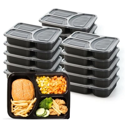 Yon sèl fwa jetab Bento manje Catering bwat manje midi