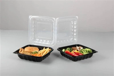 Kontenè manje plastik pou Takeaway