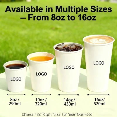 Custom Logo Paper Cups Custom Logo Paper Cups