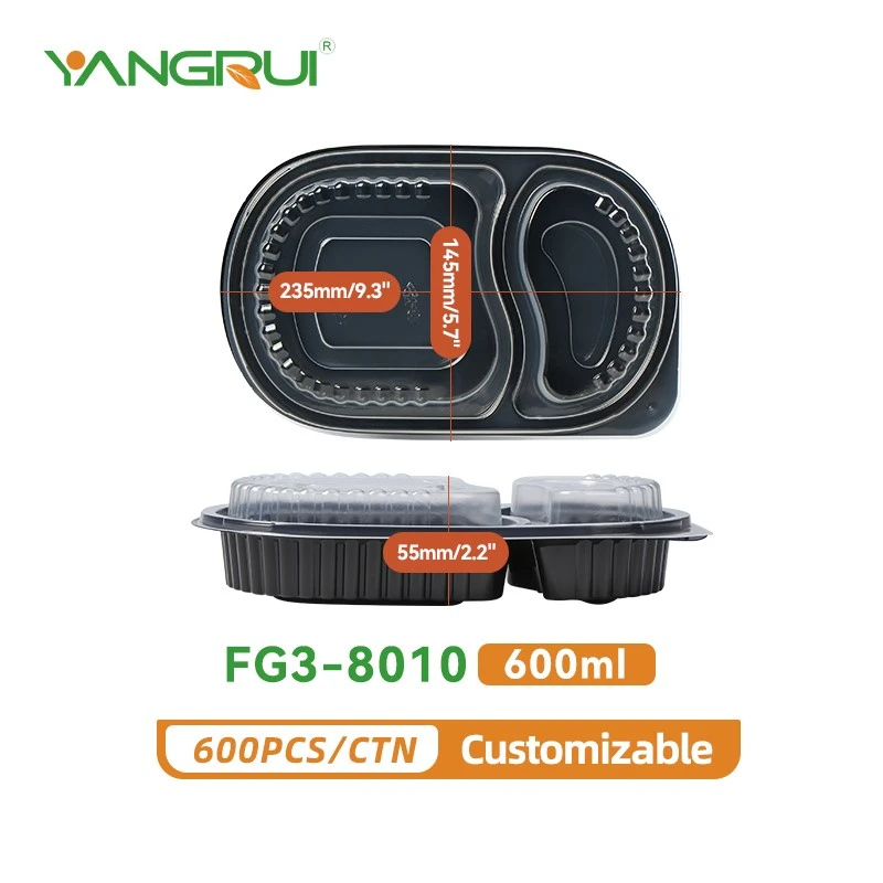 divided take-out containers
